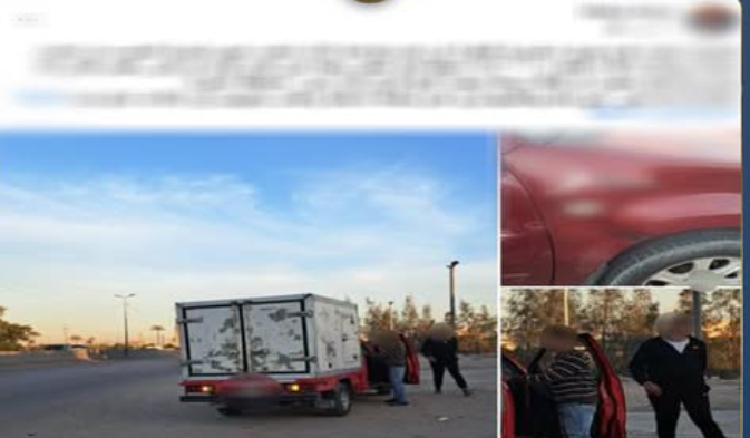 كشف ملابسات واقعة تصادم بين سيارتين بالبحيرة.. وضبط قائد "ربع نقل" بدون رخصة